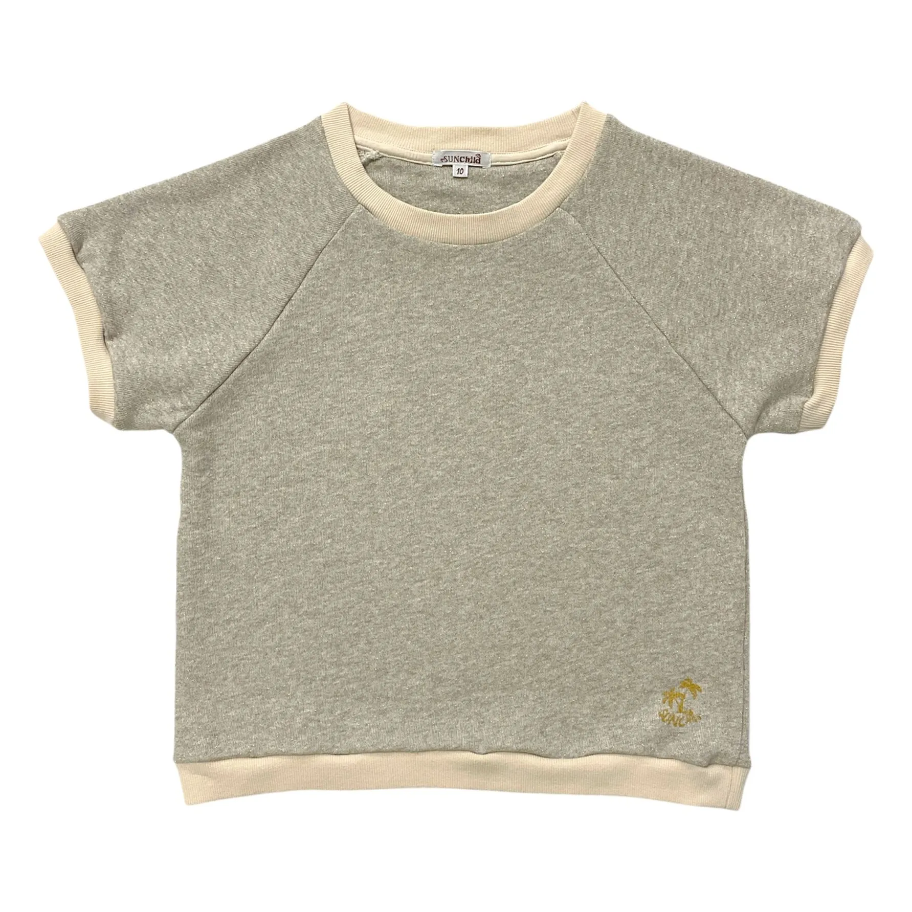 Sweat Manches Courtes Jaco | Gris- Image produit n°0