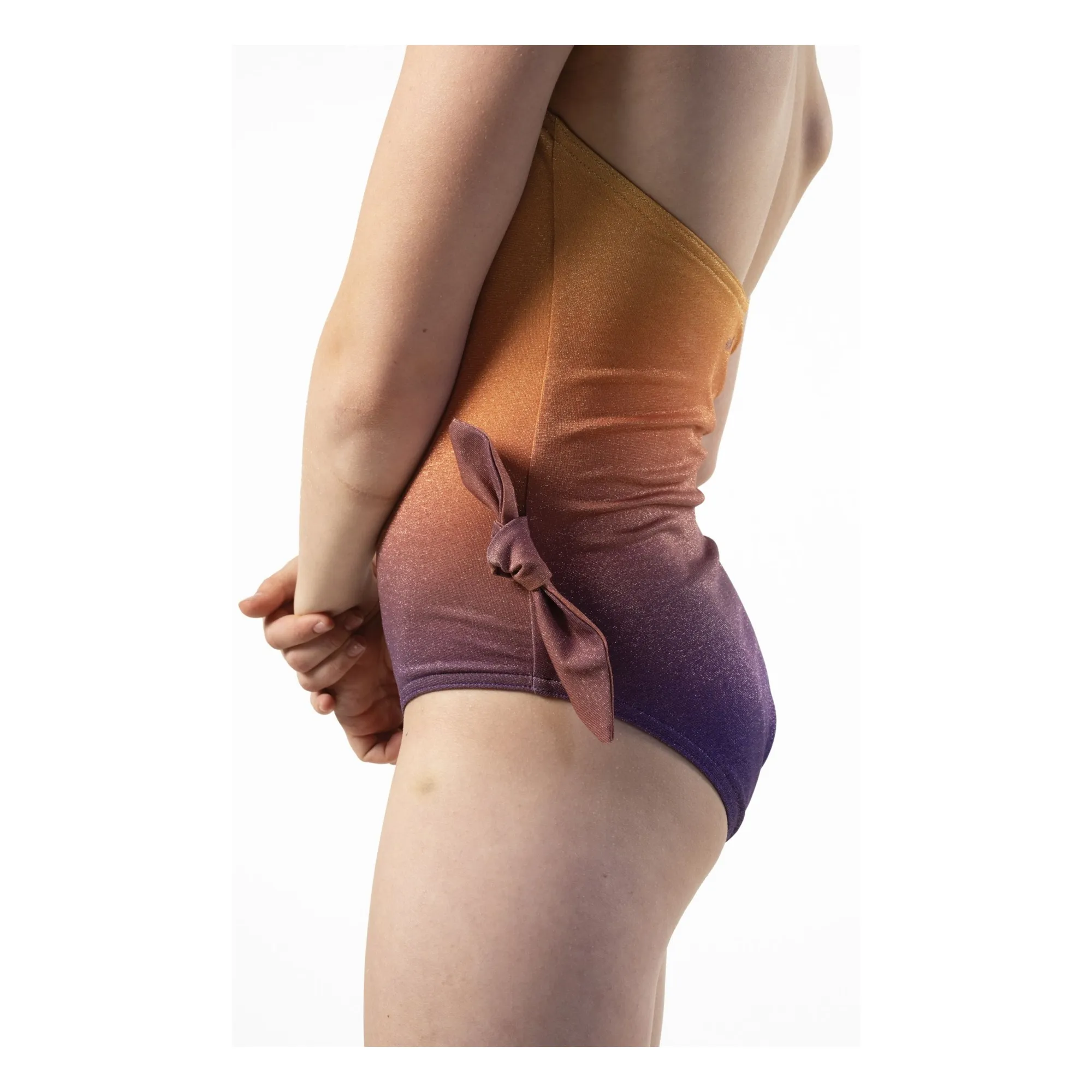 Maillot de Bain Victoria Pailleté Dégradé | Violet- Image produit n°3