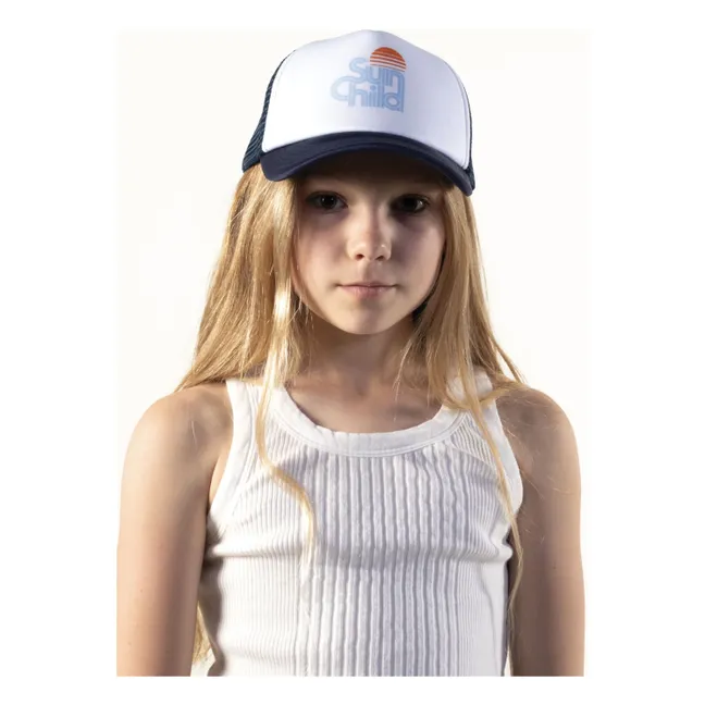 Casquette Trucker Sunset | Bleu foncé