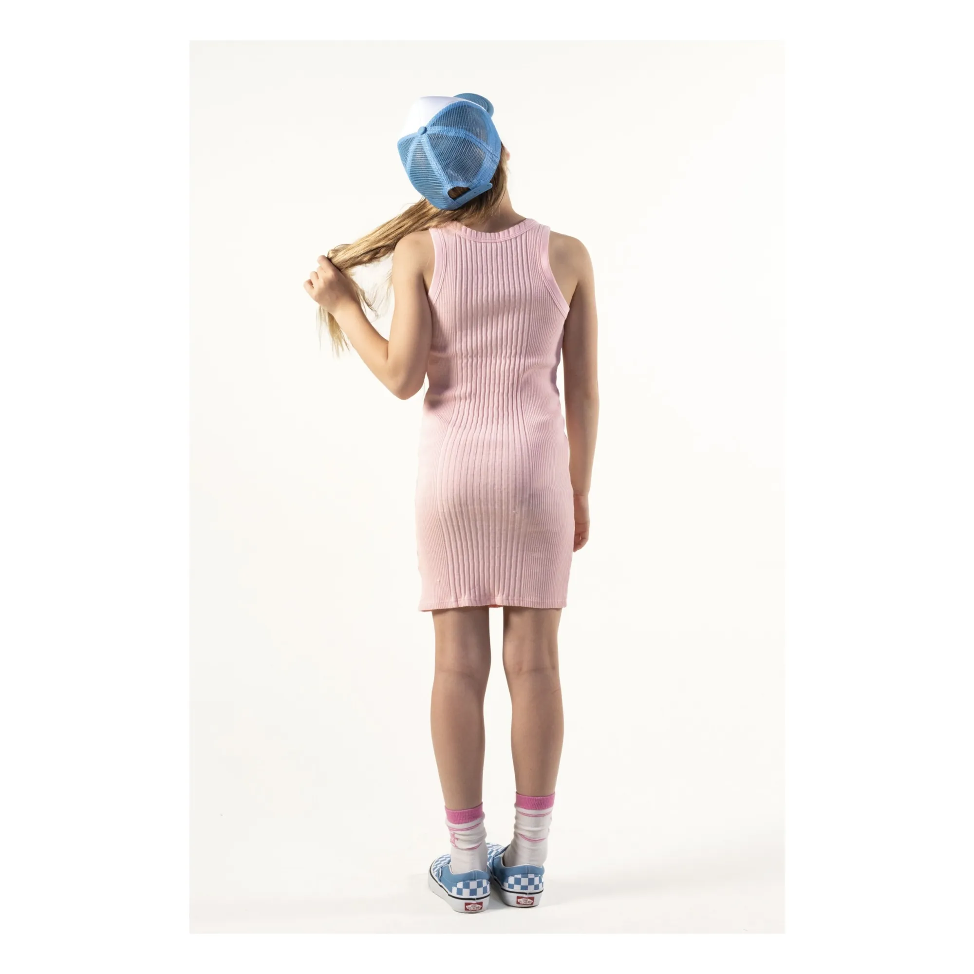 Robe Pipa | Rose poudré- Image produit n°2