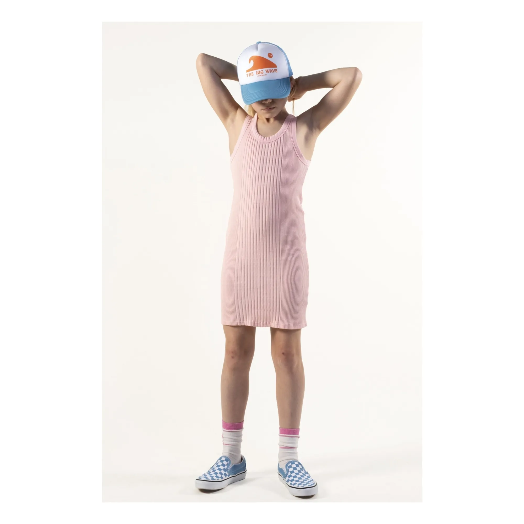 Robe Pipa | Rose poudré- Image produit n°1