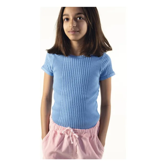 Camiseta Loutro | Azul Mar