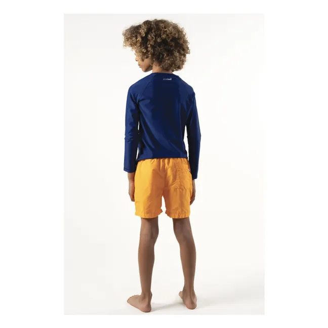 T-shirt Anti-UV Saco Bigwave | Bleu canard