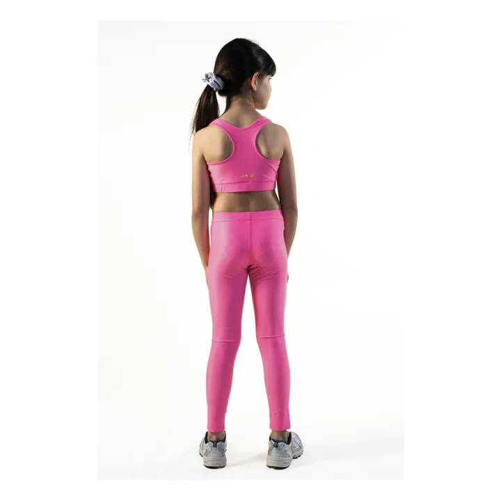 Sujetador deportivo Riou | Rosa Bombón- Imagen del producto n°2