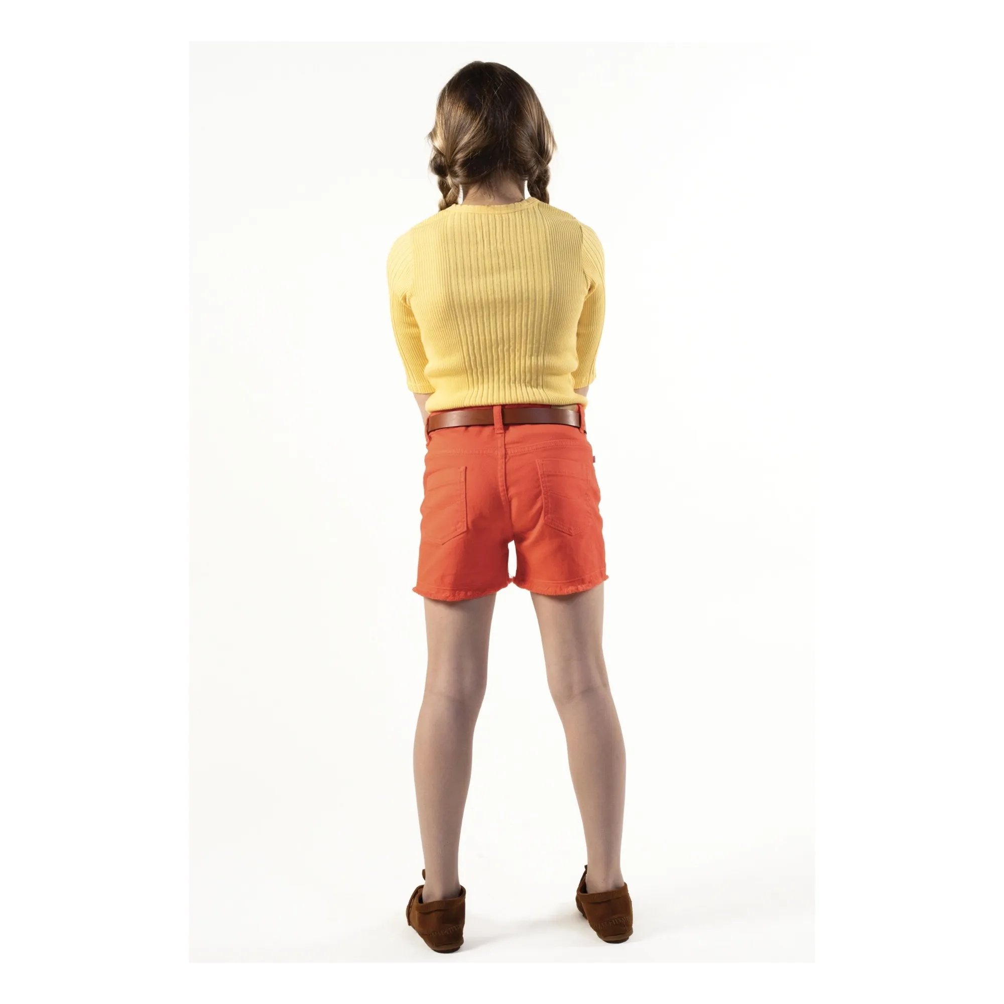 T-shirt Manches 3/4 Puebla | Jaune- Image produit n°4