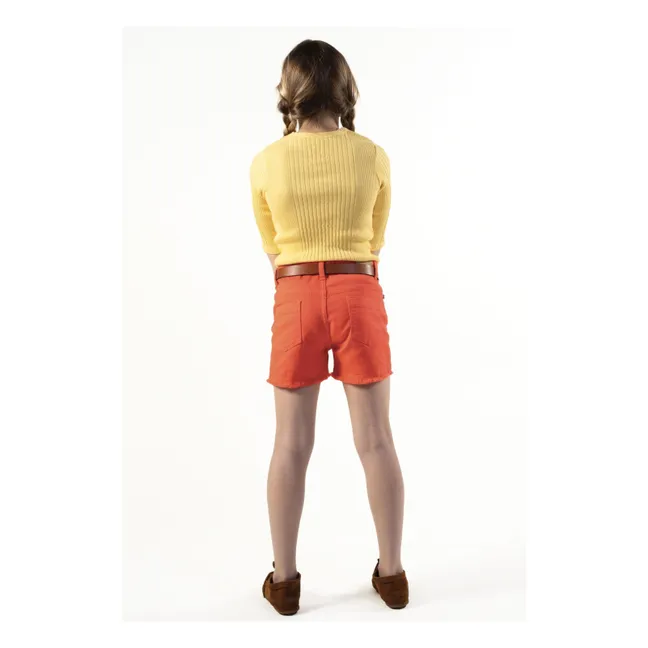 T-shirt Manches 3/4 Puebla | Jaune