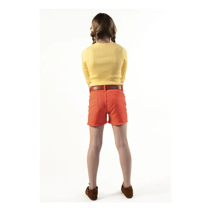 Camiseta Puebla manga 3/4 | Amarillo- Imagen del producto n°4