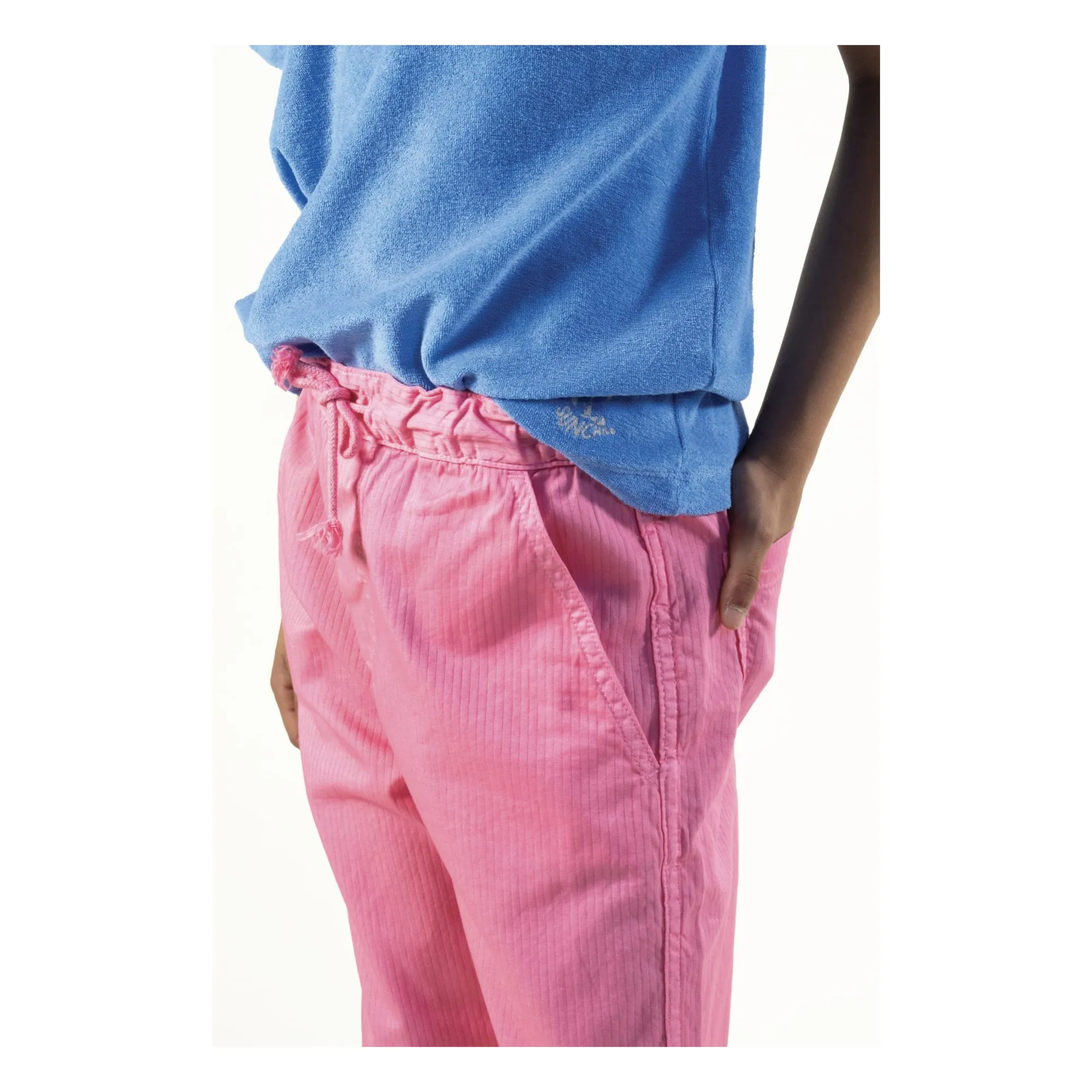 Pantalon Mustang Velours Côtelé | Rose- Image produit n°2