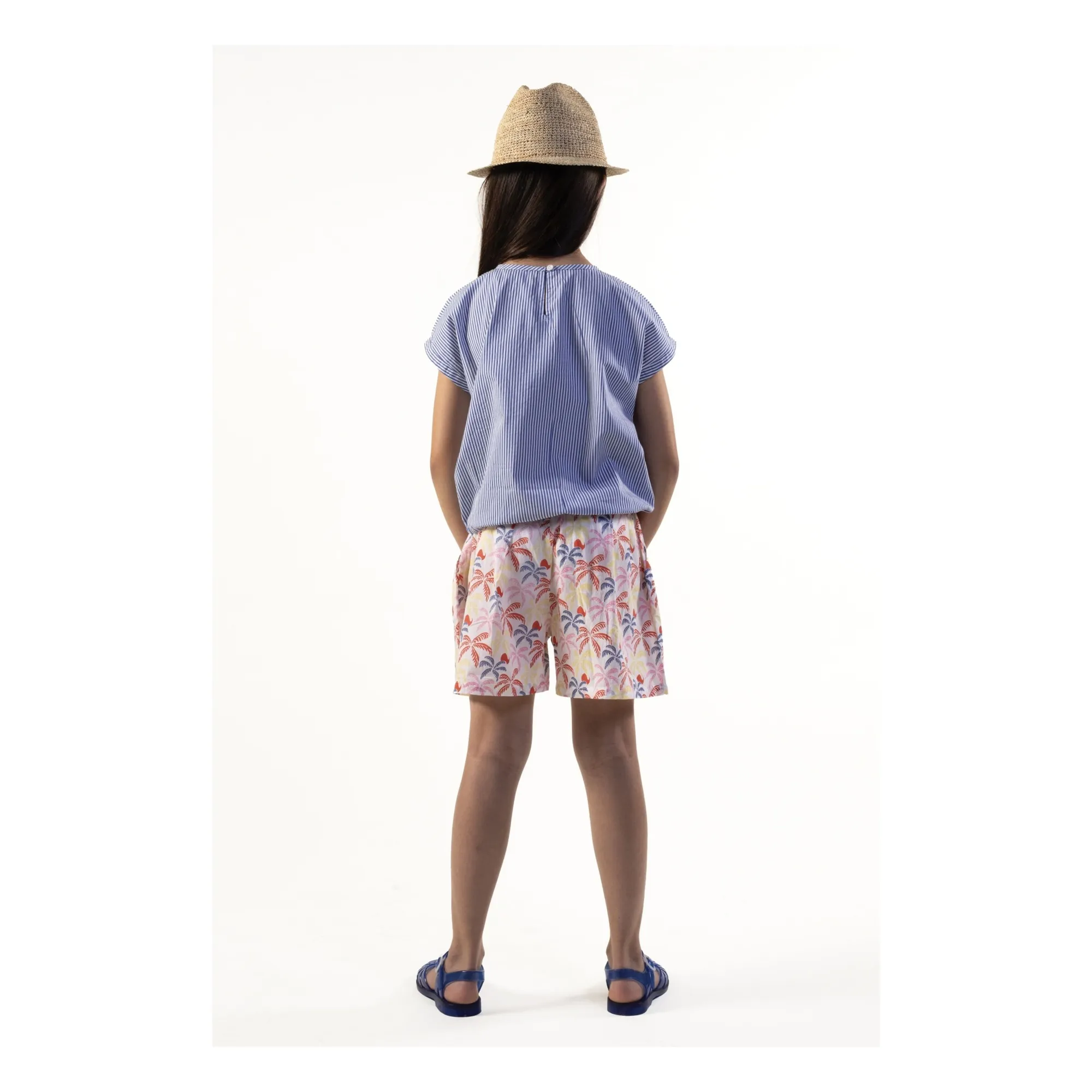 Top Mae Rayé | Bleu- Image produit n°6