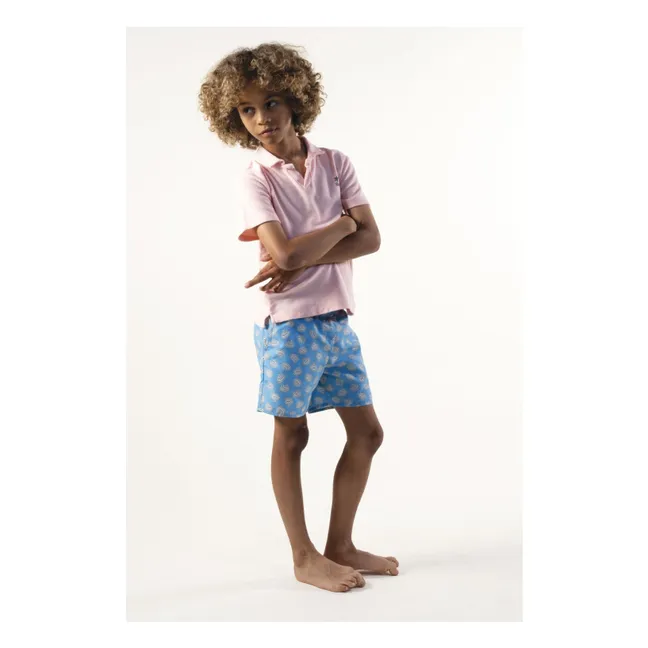 Pantaloncini da bagno Guapi Coquillages | Blu