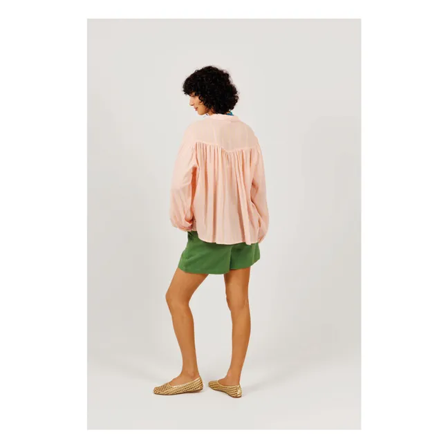 Cotton shorts | Khaki