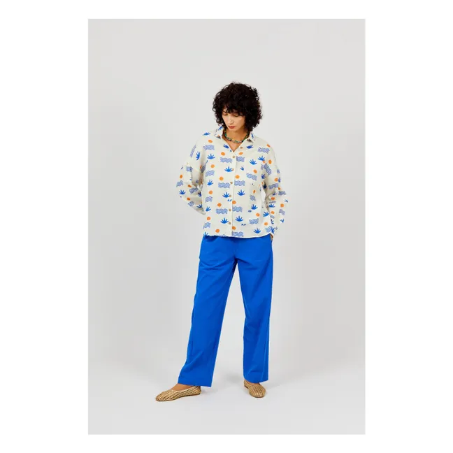 Cotton pants | Blue