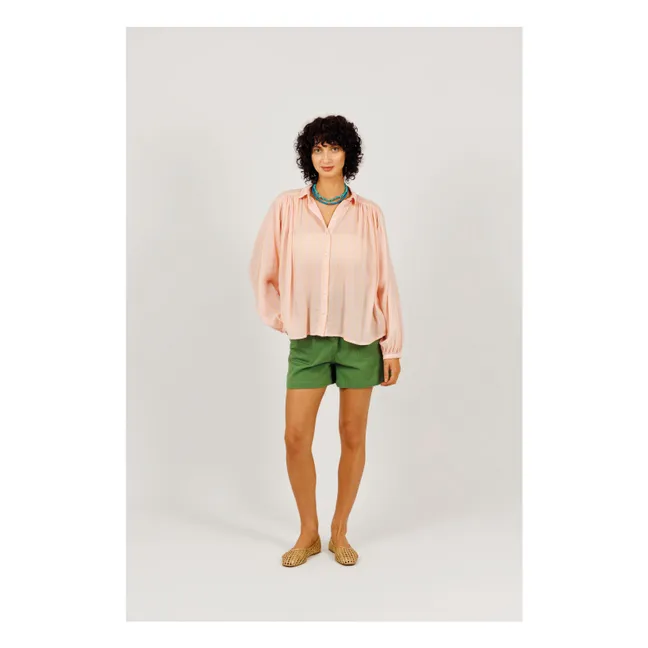 Cotton shorts | Khaki