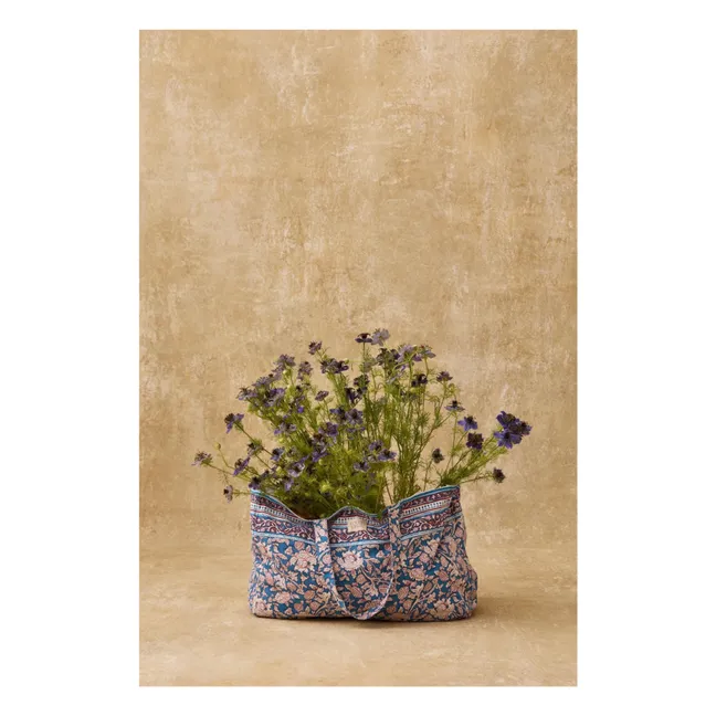 Bolsa de algodón Beverly | Azul Cielo