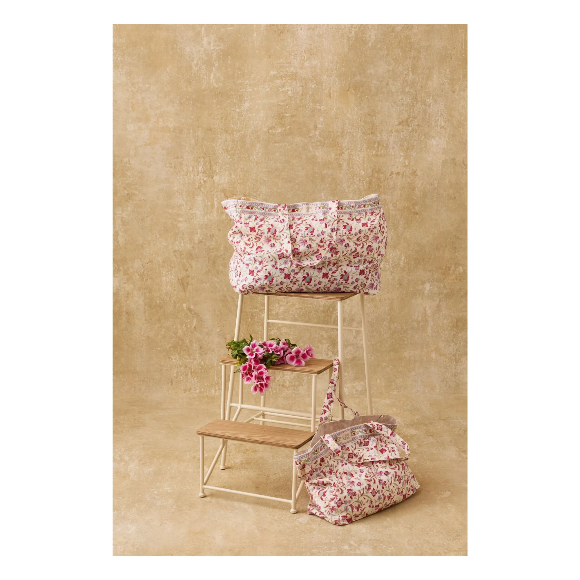 Tote Bag Beverly Coton | Blanc- Image produit n°3