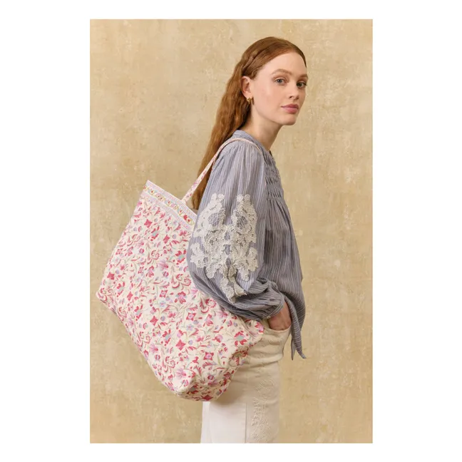 Tote Bag Beverly Coton | White