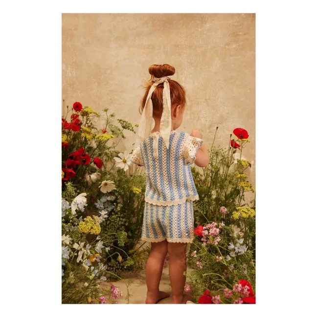 Chouchou Akimmi Striped Organic Cotton | Yellow