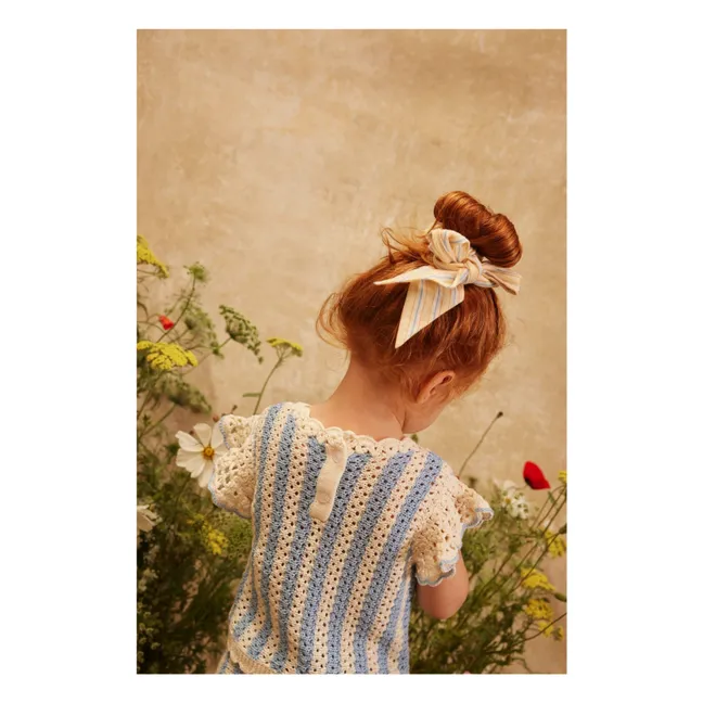 Chouchou Akimmi Striped Organic Cotton | Yellow