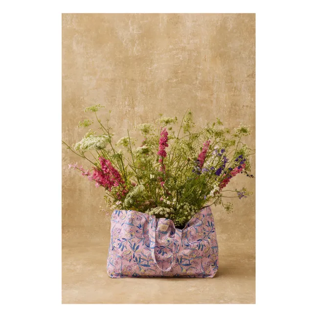 Tote Bag Beverly Coton | Powder pink