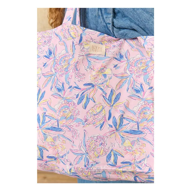 Tote Bag Beverly Coton | Powder pink