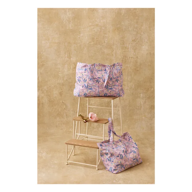 Tote Bag Beverly Coton | Powder pink