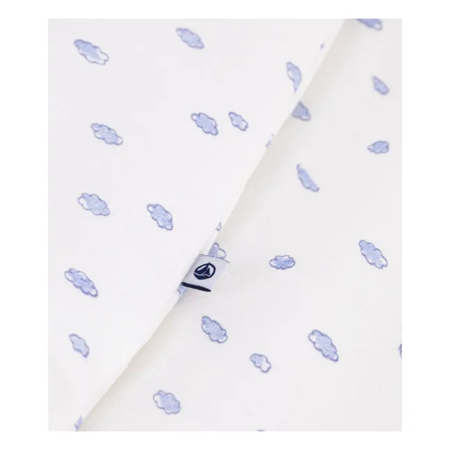 Gigoteuse Nuages Coton Bio | Blanc