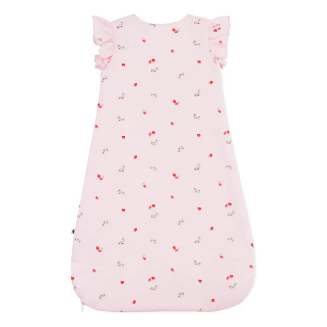 Saco de dormir de algodón orgánico Fleurie | Rosa