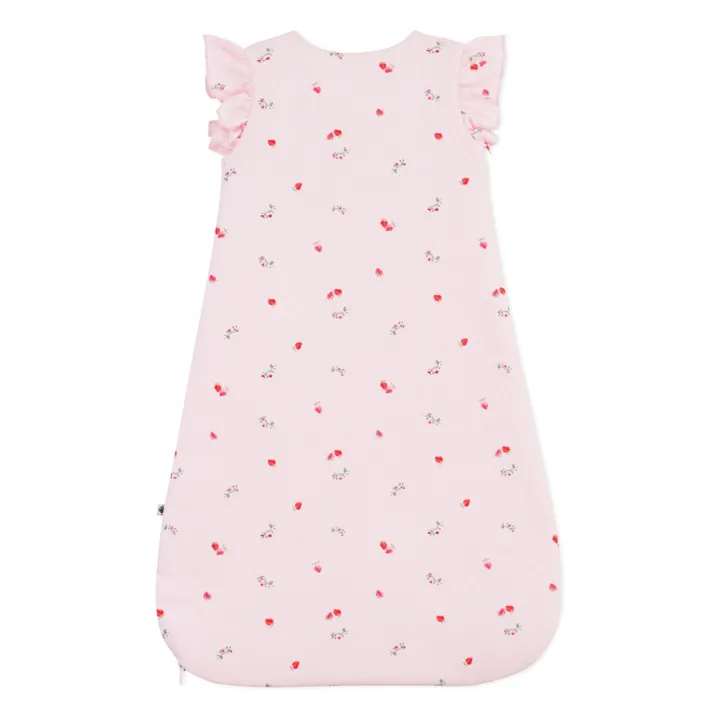 Gigoteuse Fleurie Coton Bio | Rose- Image produit n°3