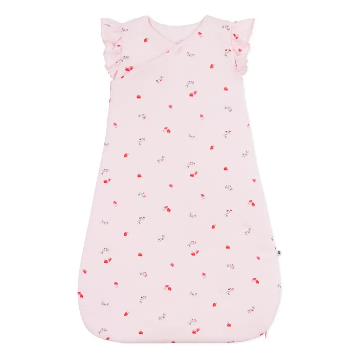 Gigoteuse Fleurie Coton Bio | Rose- Image produit n°0