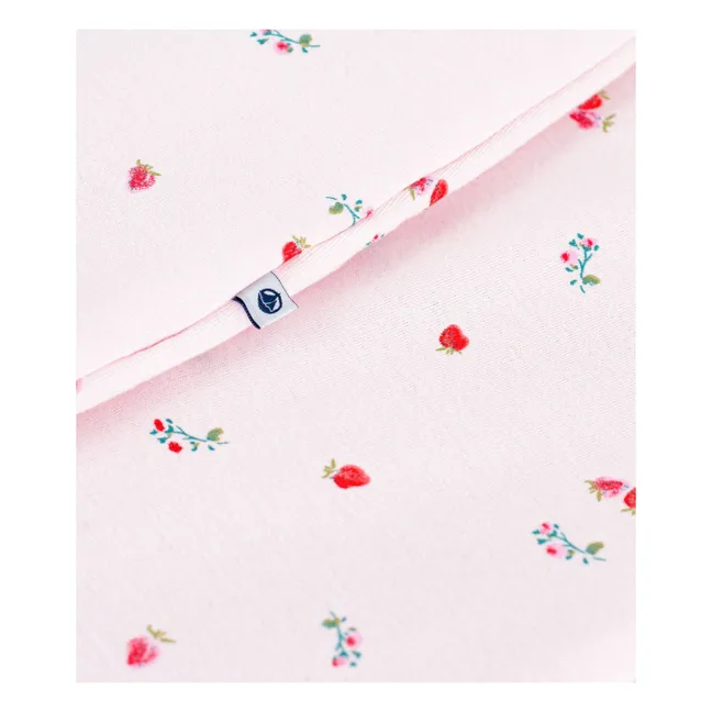 Gigoteuse Fleurie Coton Bio | Rose