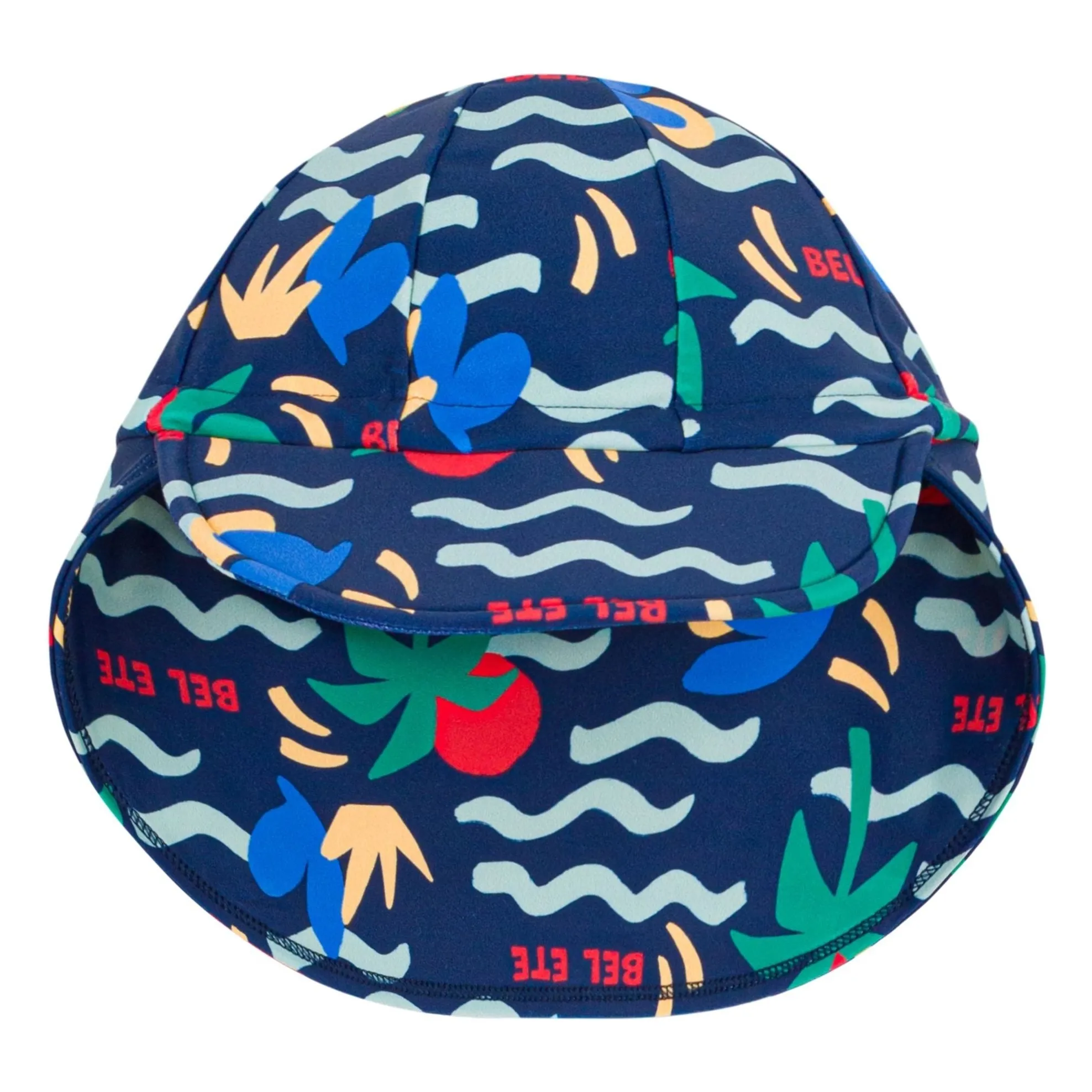 Casquette Anti-UV Bel Eté Fibres Recyclées | Bleu nuit- Image produit n°2