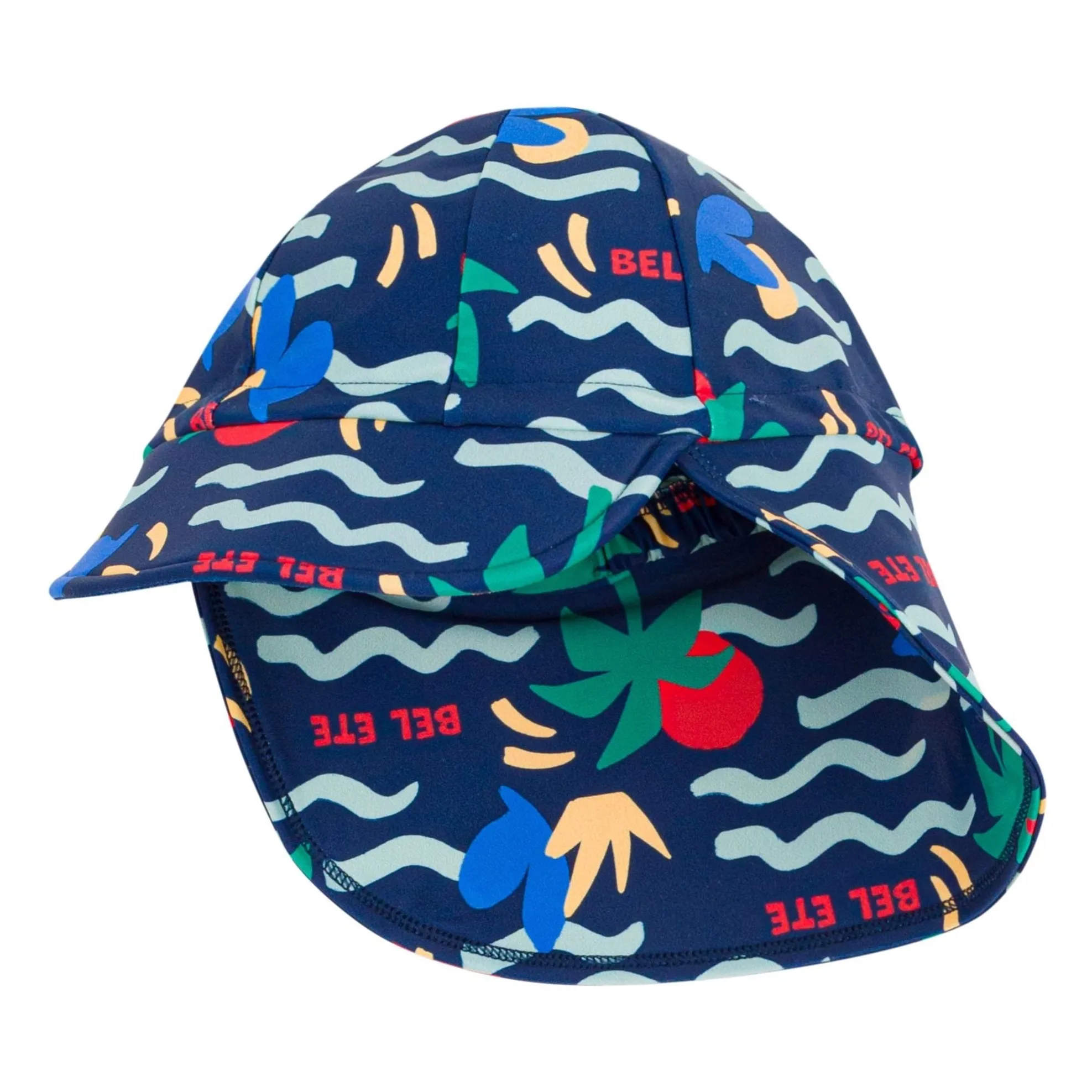 Petit Bateau Midnight Blue Bel Eté Uv Protection Cap Recycled Fibers