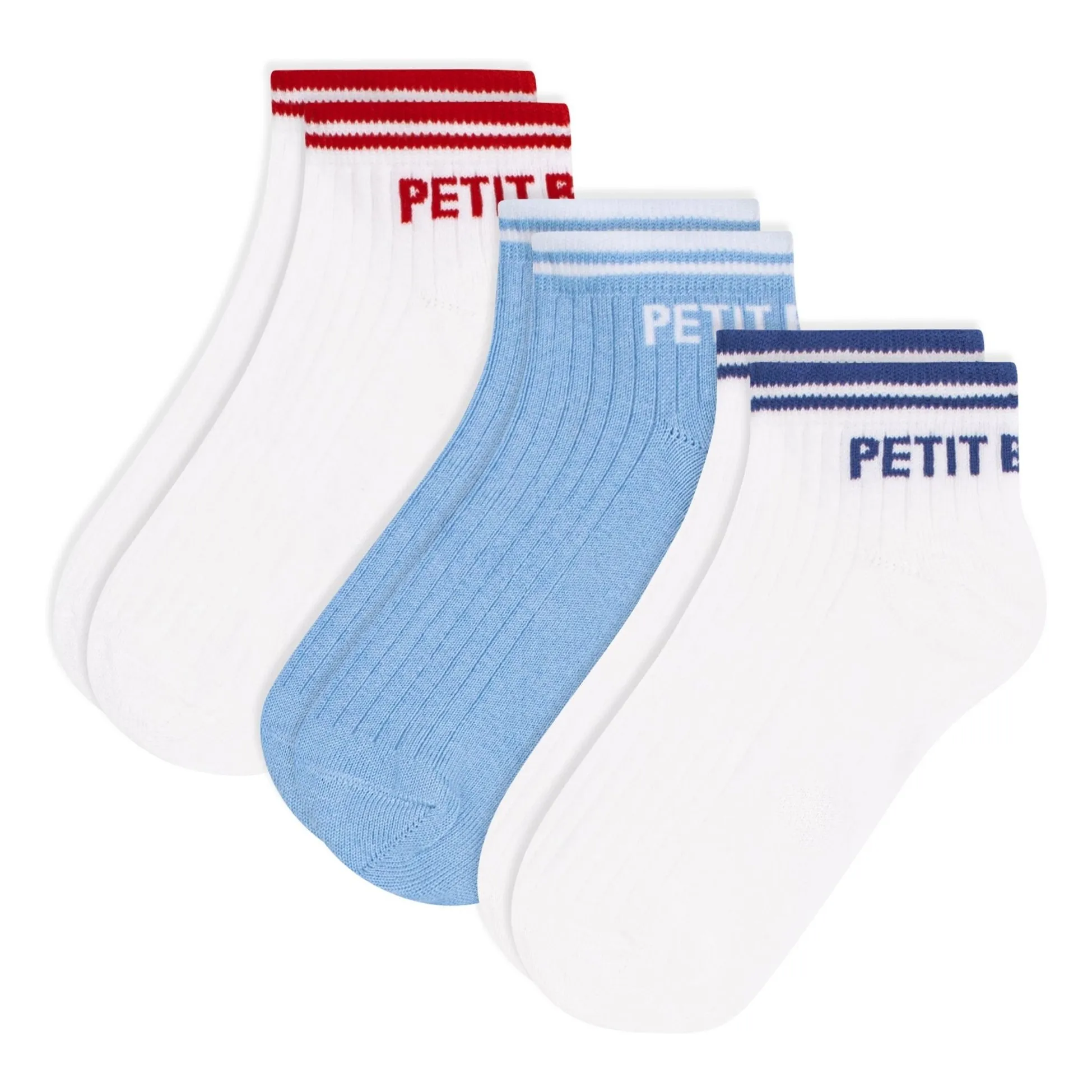 Lot de 3 Paires de Chaussettes Basses Sport | Blanc- Image produit n°0