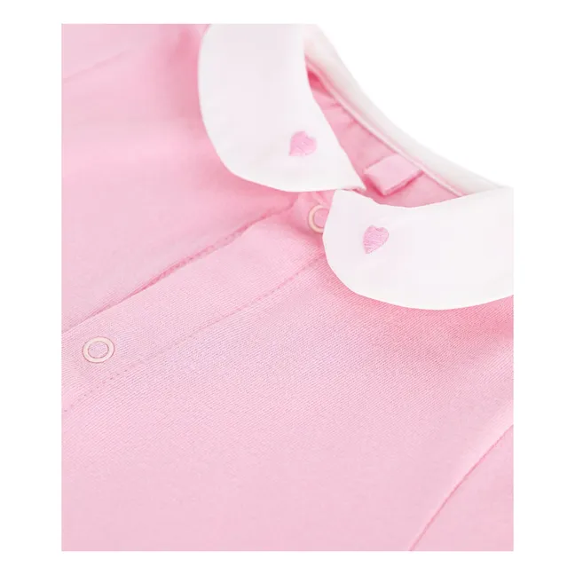 Mono de algodón ecológico | Rosa