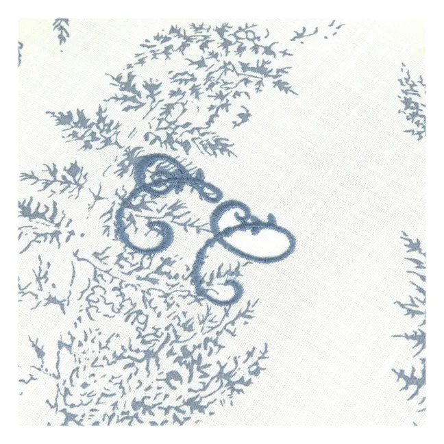 Juego de cama Foliage | Azul Marino