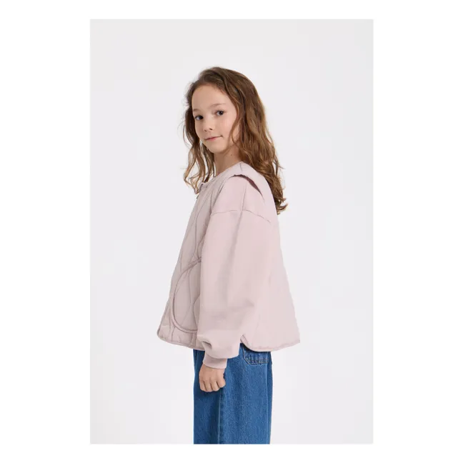 Ärmellose Steppjacke Cheer | Blassrosa