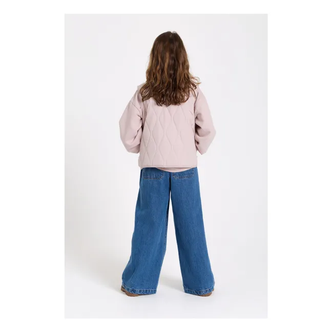 Ärmellose Steppjacke Cheer | Blassrosa