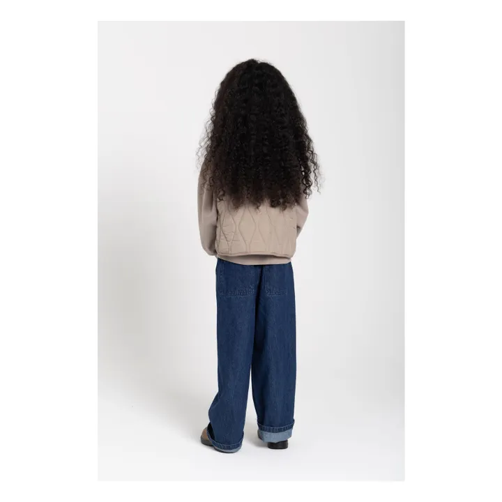 Veste Sans Manches Matelassée Cheer | Gris taupe- Image produit n°5