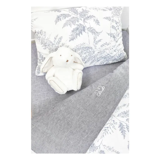 Juego de cama Foliage | Azul Marino