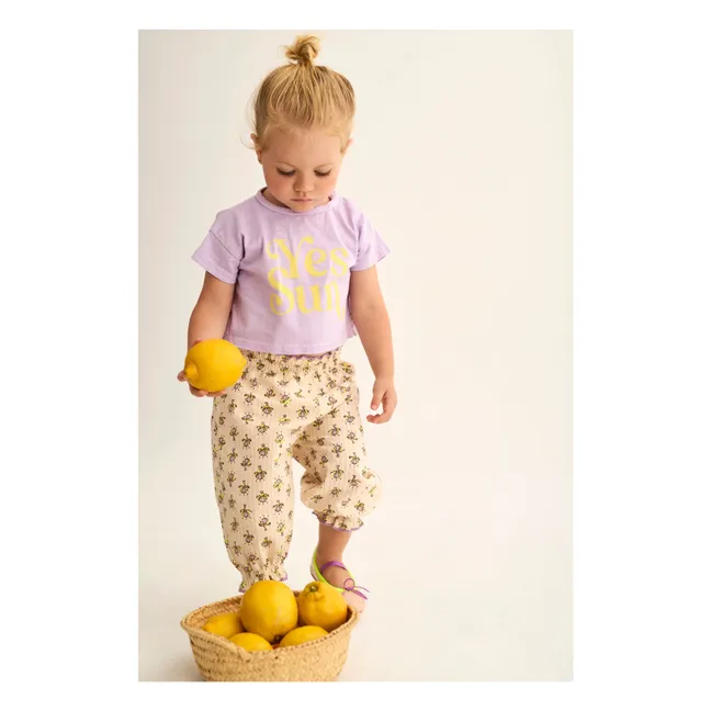 Camiseta Aura Yes Sun | Lavanda