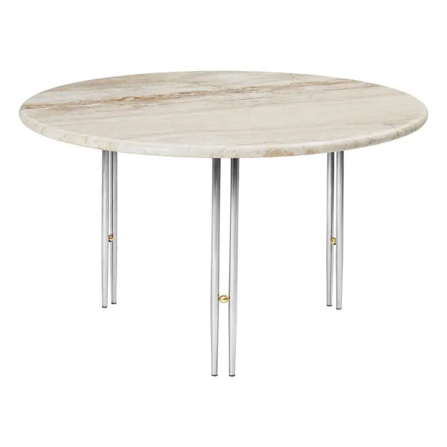 Mesa de centro IOI base cromada D70 cm, GamFratesi | Cromo