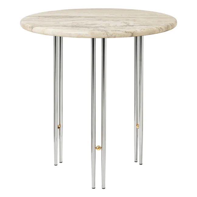 Mesa auxiliar IOI con base cromada, GamFratesi | Cromo