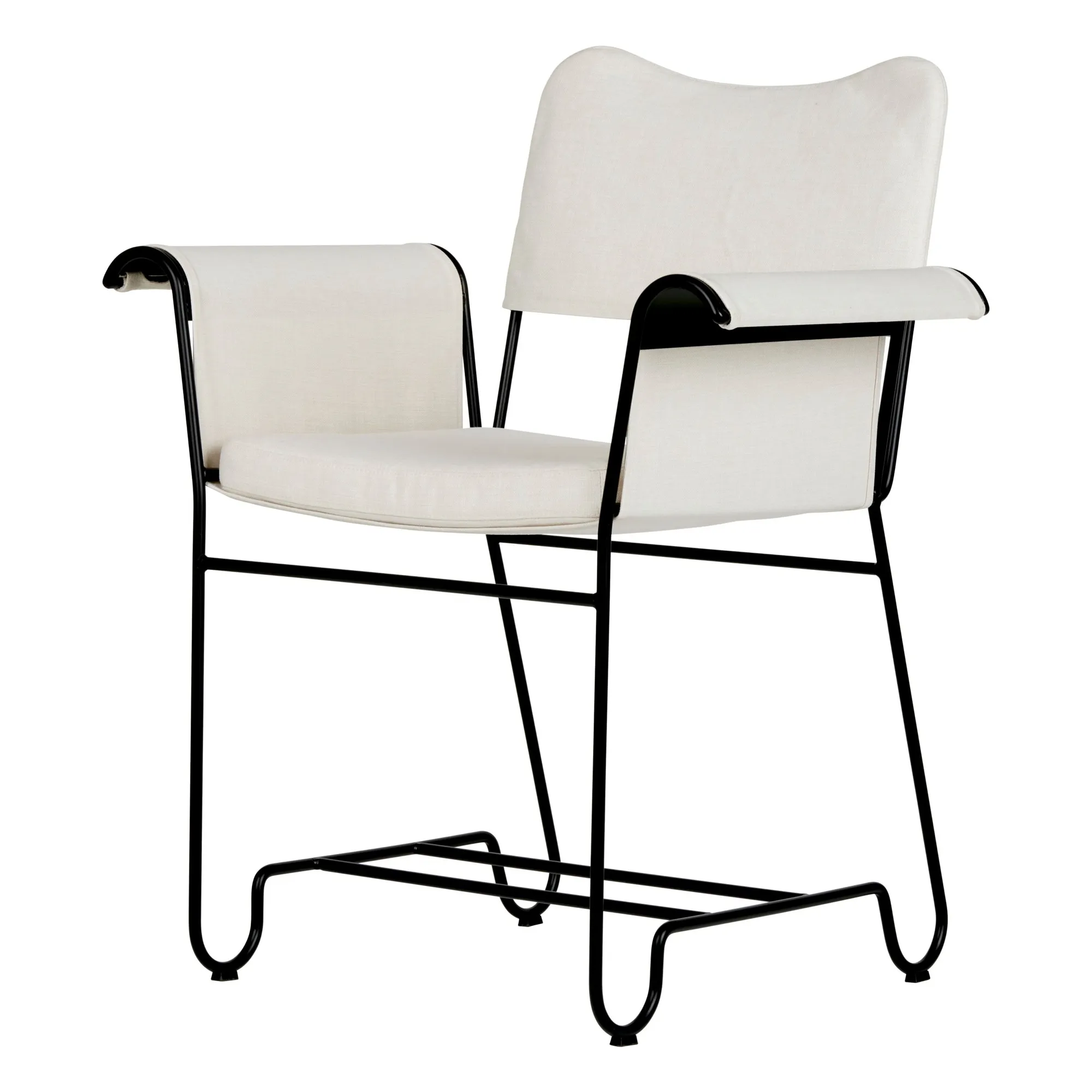 Gubi Black Chaise Tropique, Mathieu Matégot