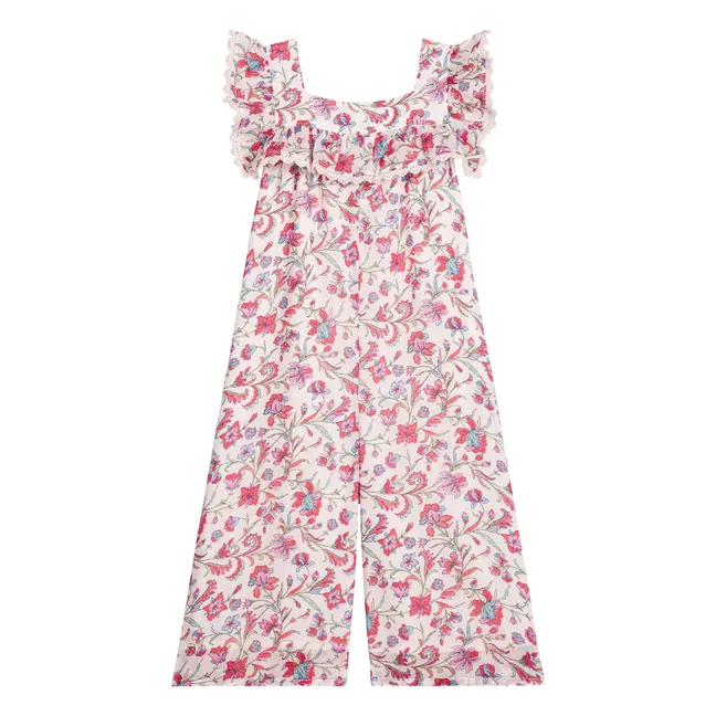 Irma Fleurie organic cotton jumpsuit | Cream