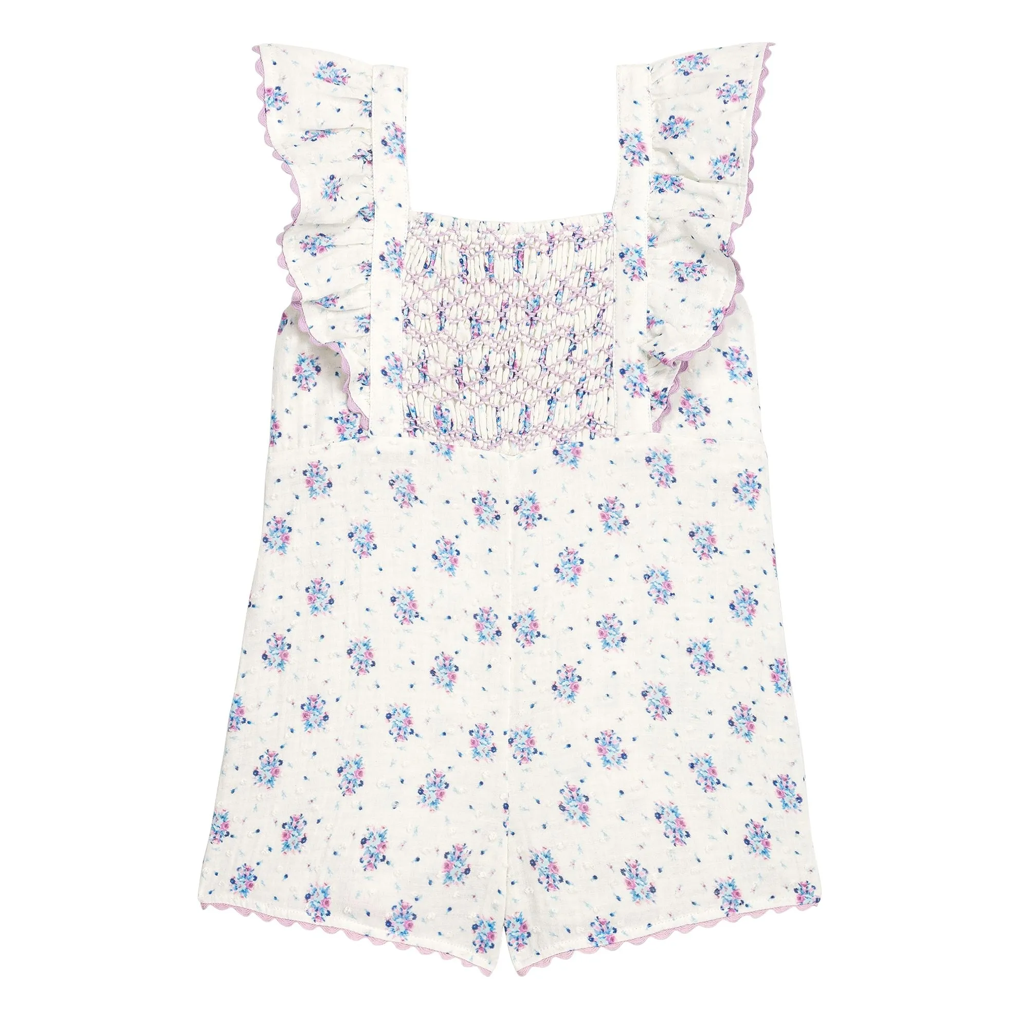 Louise Misha Cream Combishort Shalina Fleurie