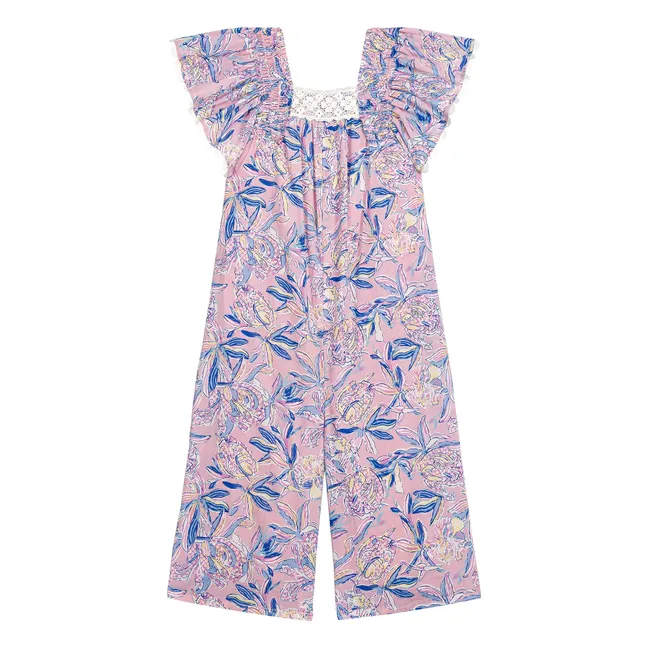 Irene Fleurie organic cotton jumpsuit | Purple