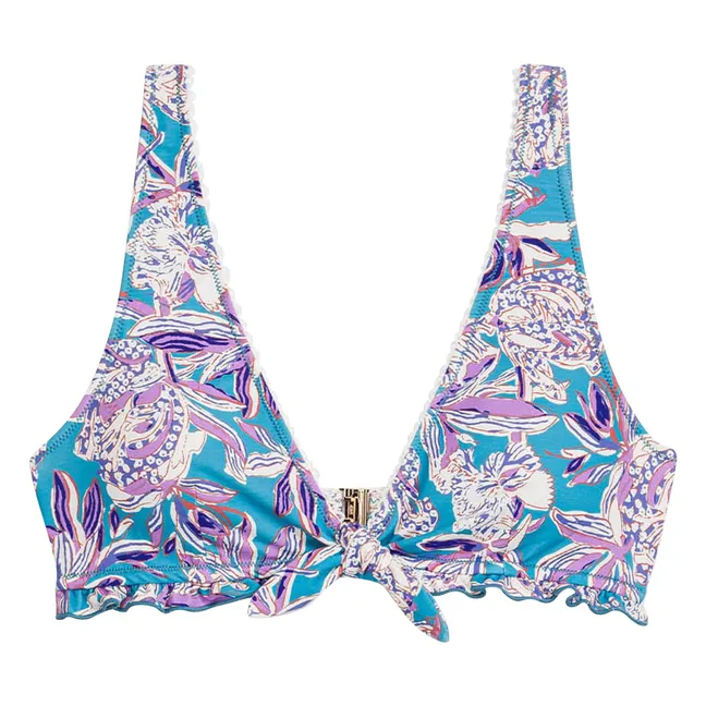 Haut de Maillot Ohau | Blue