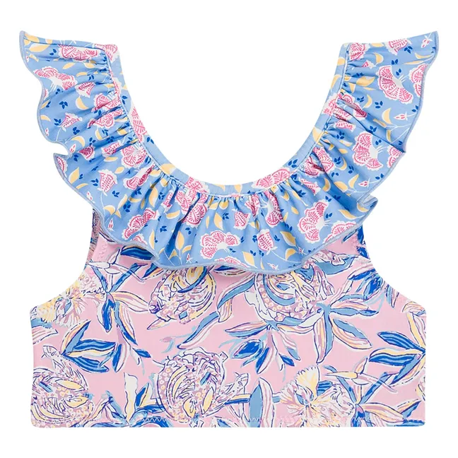 Primavera Swimsuit Floral Recycled Fibers | Pink