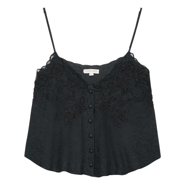 Suena tank top | Black