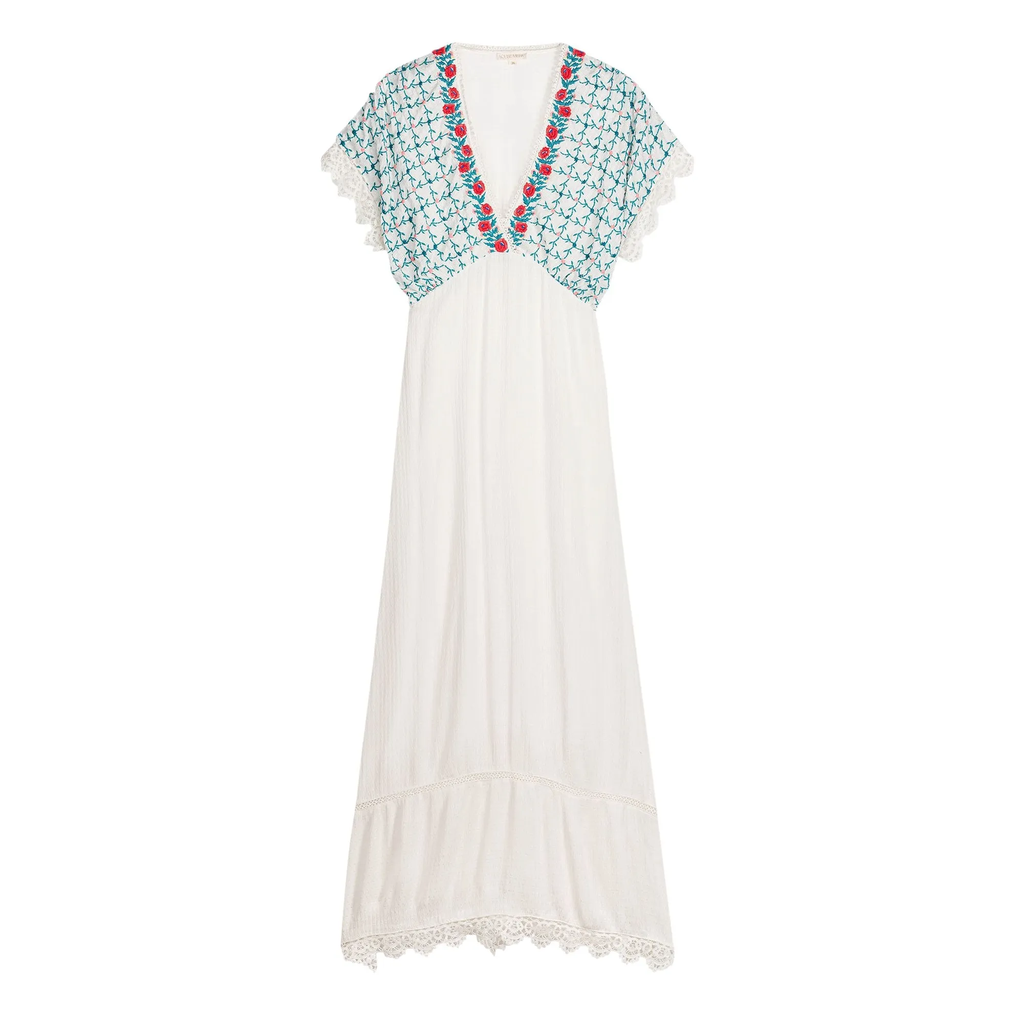 Louise Misha Cream Bejolie Dress